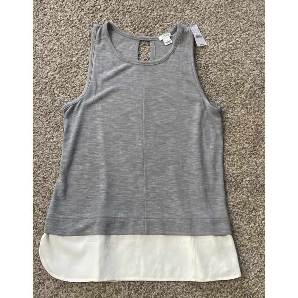 J.Crew Women’s Sleeveless Tank Top Size Small NWT Casual Basic Lightweight